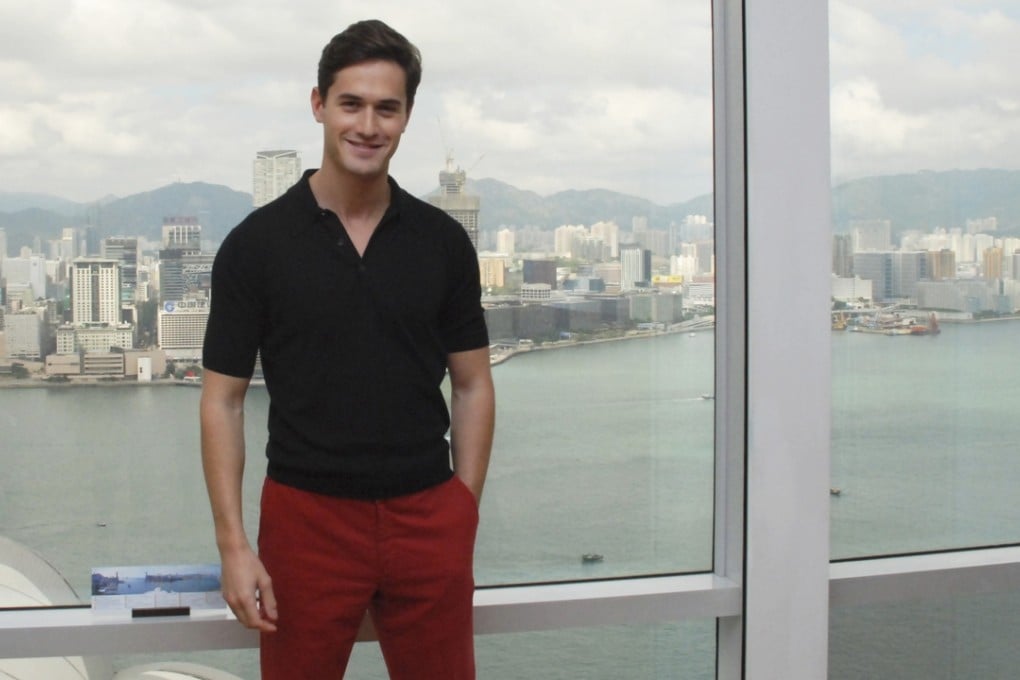 Violinist and fashion model Charlie Siem. “I don’t like too many colours – I used to, I guess, but now I keep it simple,” he says of his fashion choices. Photo: Renaissance Harbour View Hotel