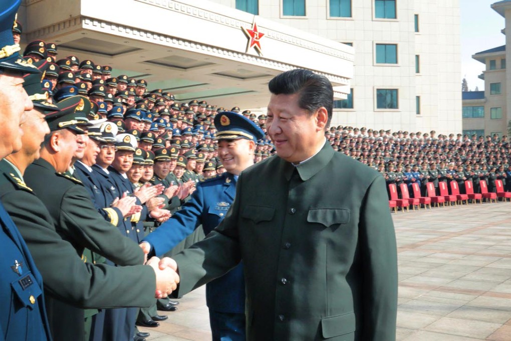 Chinese President Xi Jinping (right), who is also chairman of the Central Military Commission, revealed plans to reform the military last September. Photo: Xinhua