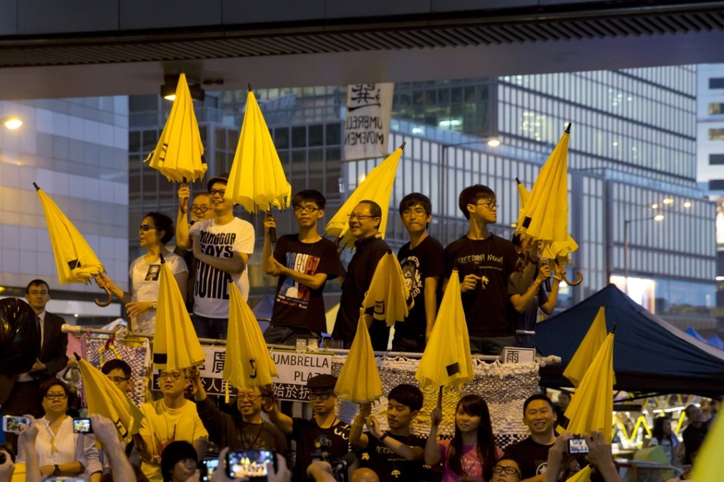 Some of our local youths, including gifted student leaders, expressed their dissatisfaction through the Umbrella Movement last year. Photo: AP