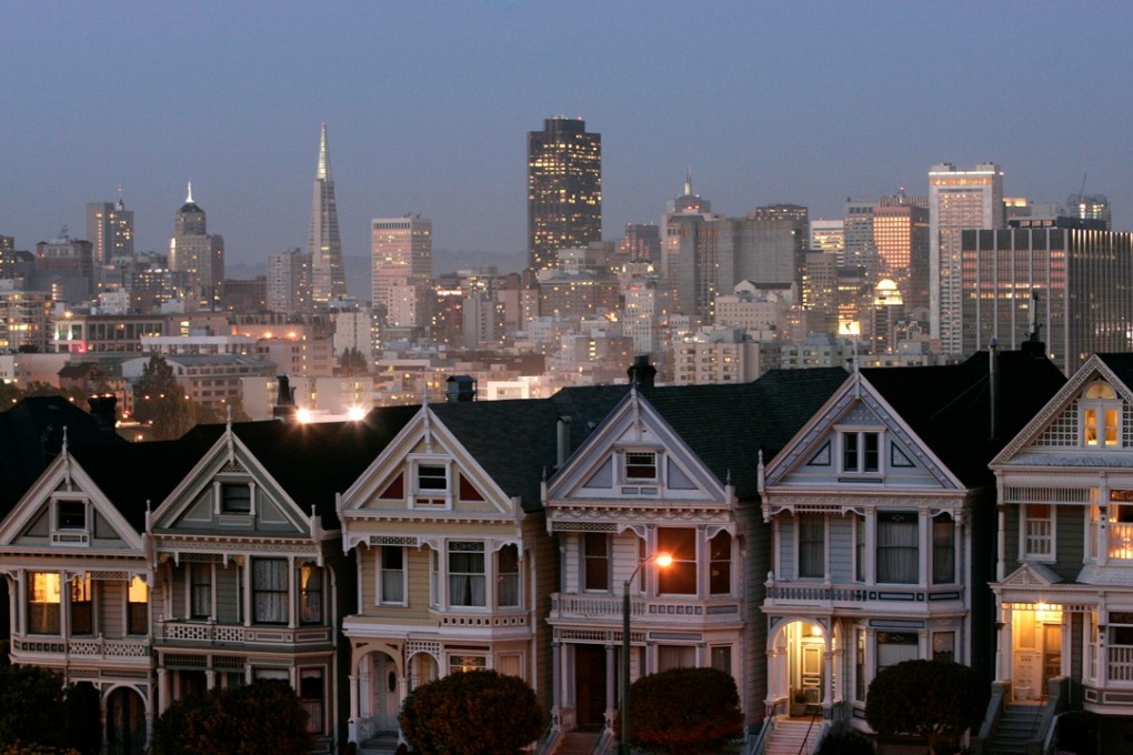 Rents in metro San Francisco (above), San Jose, Denver and Portland, Oregon -- areas that have attracted younger, educated workers -- each rose by more than 11 per cent from a year ago. Photo: AP