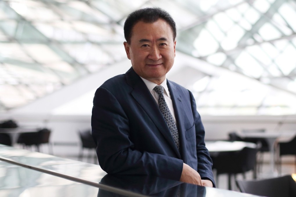 After making a name for himself in offline businesses, Wang Jianlin now has his sights set on the e-finance sector. Photo: Bloomberg