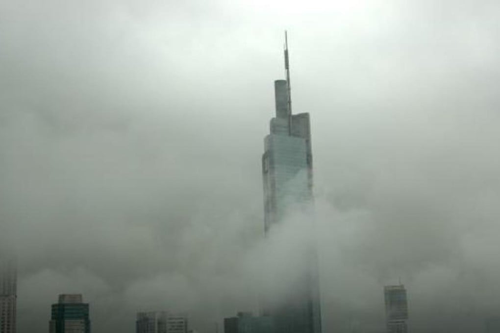 The Zifeng Tower was ruled to have breached laws on restricting daylight to neighbouring homes. Photo: SCMP Pictures