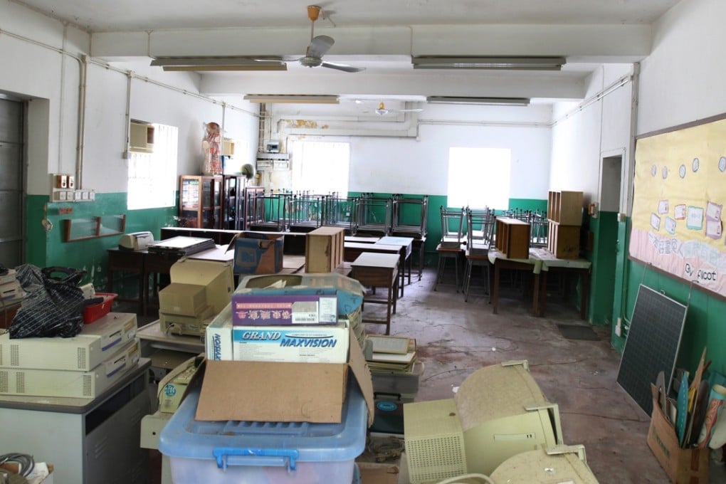 Kwan Ti Public School was closed in 2004 and had been left vacant since then. Photo: SCMP Pictures