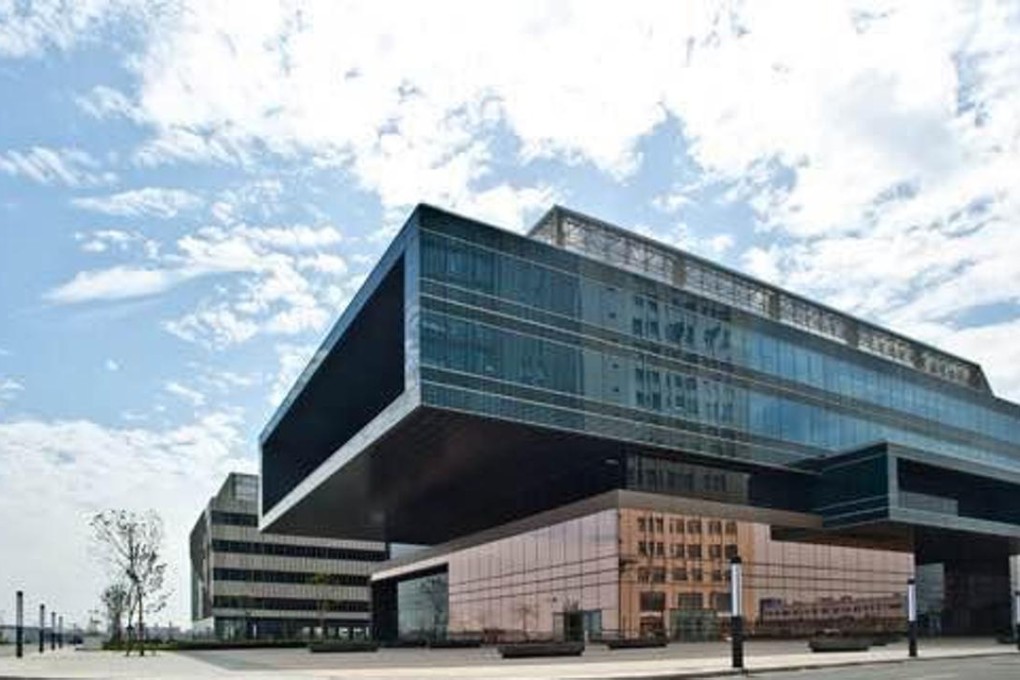 An artist’s impression of the completed “cloning factory” in Tianjin. Photo: Thepaper.cn