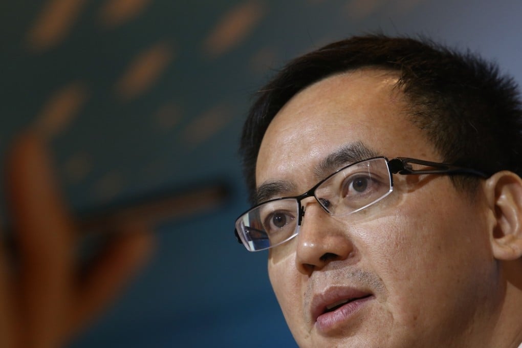 HengTen chairman Peng Jianjun says revenue will mainly come from commission charges through online furniture sales and community finance. Photo: Sam Tsang