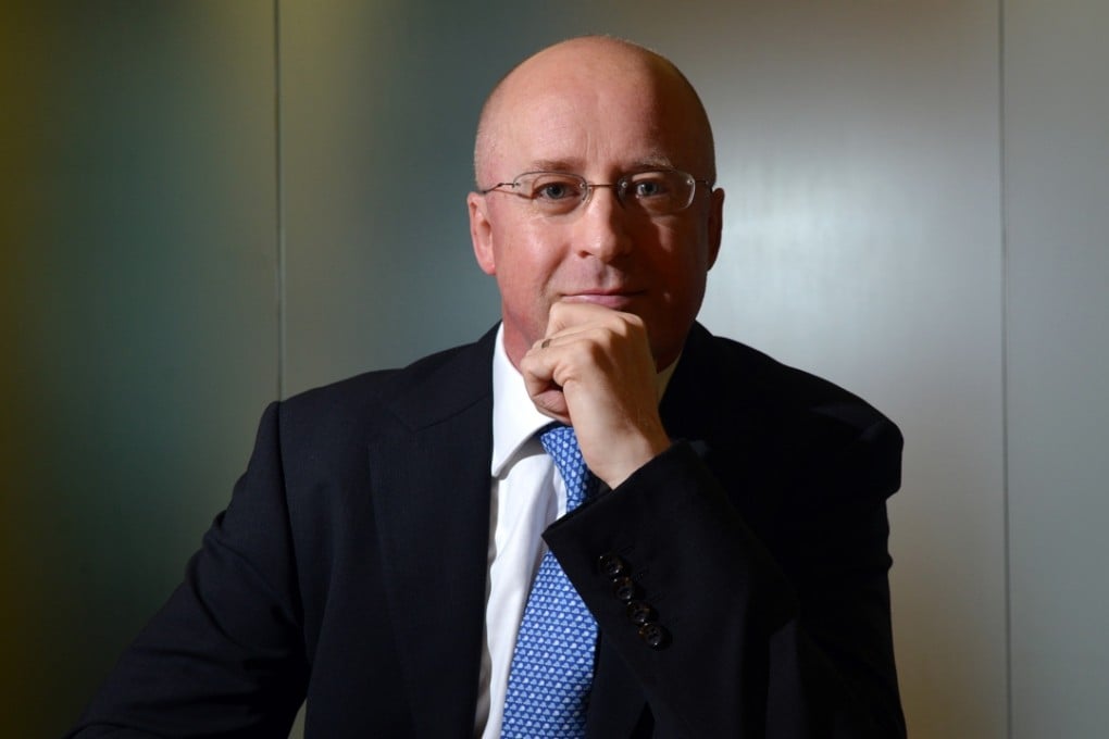 Colum Bancroft, managing director of the Hong Kong office of Kroll, says that despite the high vulnerability figures, respondents in China are not investing in appropriate anti-fraud strategies. Photo: SCMP Pictures