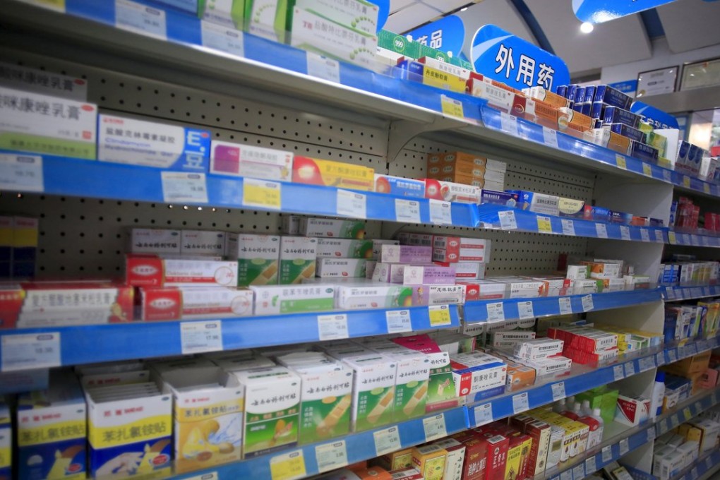 China is the second-biggest drugs market in the world. Photo: Reuters