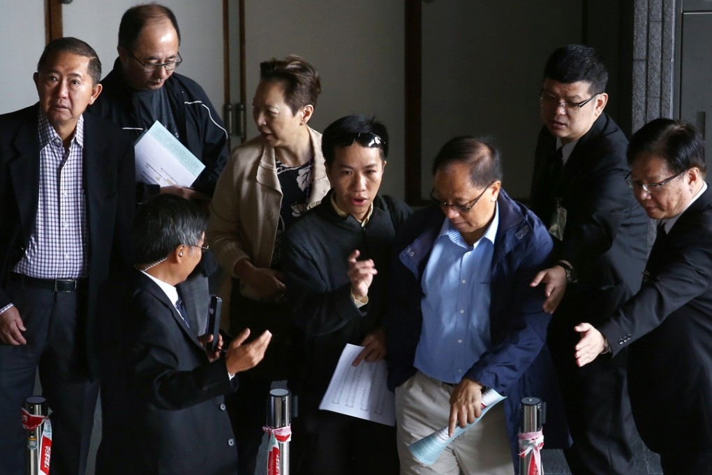 University of Hong Kong alumni gathered for the convocation’s second extraordinary meeting occasioned by the Johannes Chan appointment. Photo: Jonathan Wong