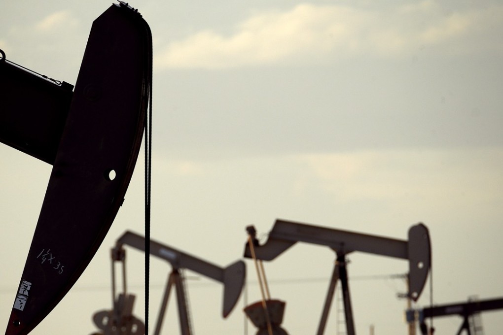 Pumpjacks work in a field near Lovington, New Mexico. Photo: AP