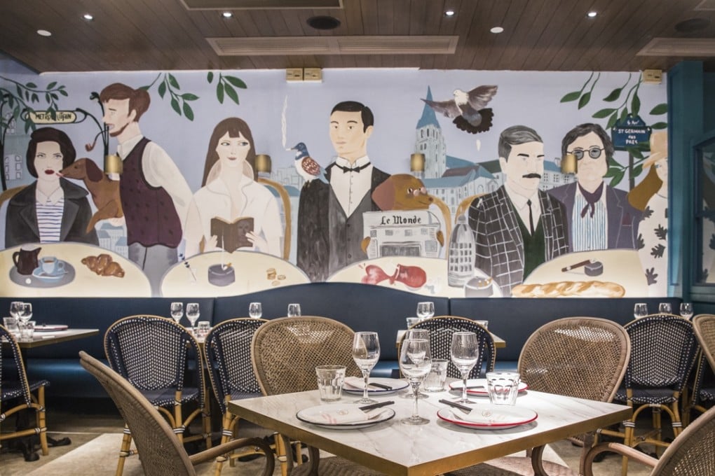 Interior of Le Garçon Saigon.