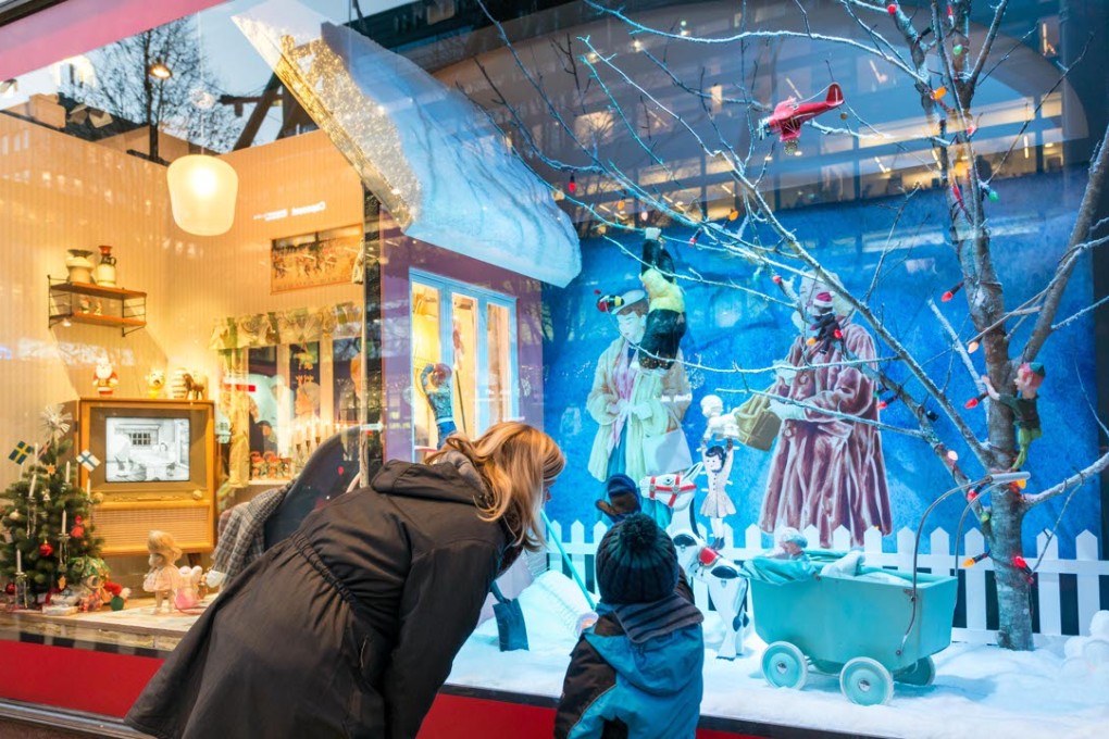The seasonal sales peak that Christmas triggers may not work to the advantage of all retailers as it concentrates sales at one particular time of the year. Photo: Xinhua