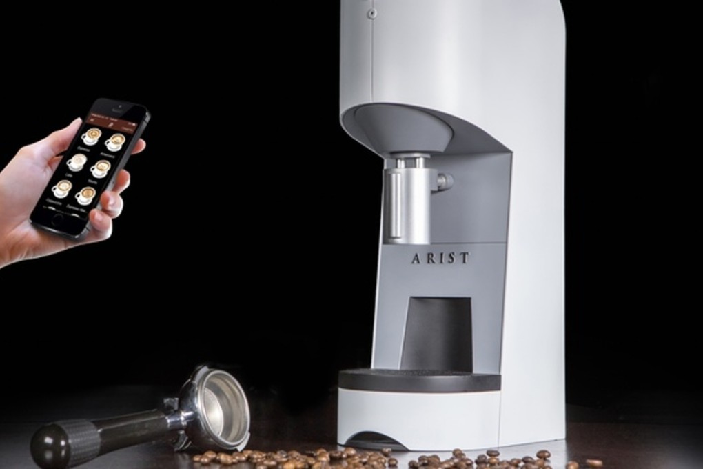 The product is operated by a dedicated app and promises high-quality, barista-grade coffee. Photo: Nbition