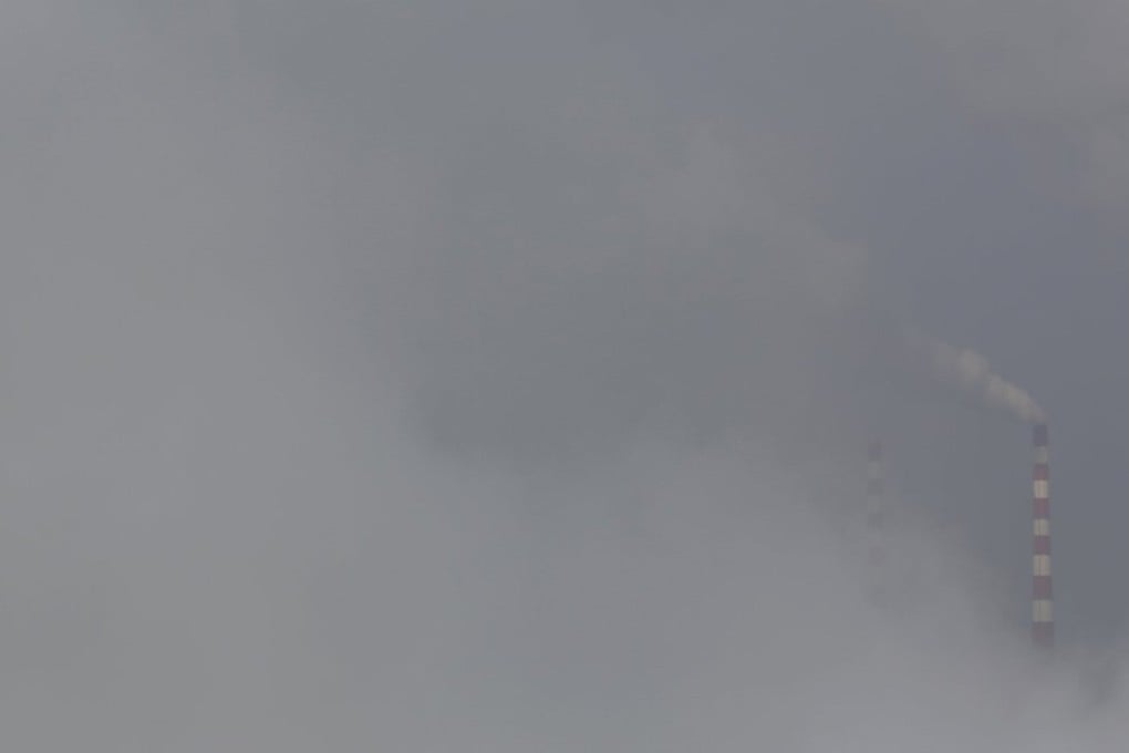 Smoke rises from the chimneys of a thermal power plant in a suburb of Shanghai. Photo: Reuters