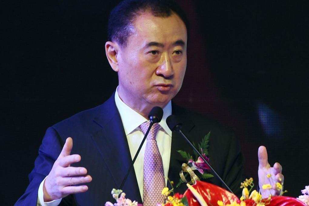 Wang Jianlin, chairman of Wanda Group, is highly critical of e-commerce operations that build ‘false’ customer traffic by relying on discounts and other ‘subidies’ Photo: AFP