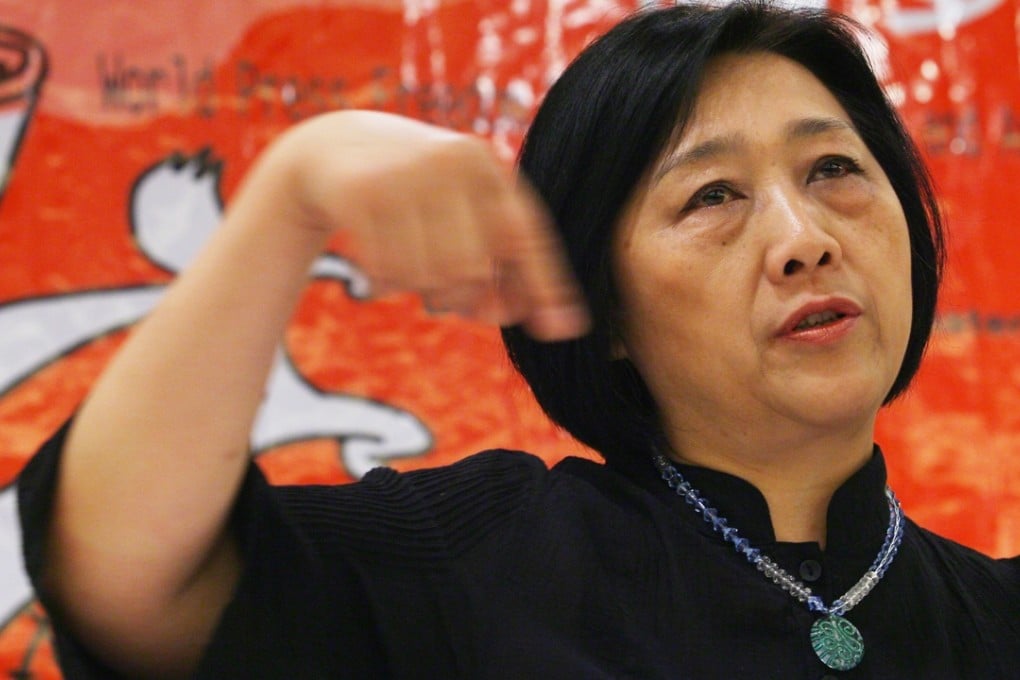 Chinese journalist Gao Yu on a 2008 appearance in Wan Chai, Hong Kong. Photo: SCMP Pictures