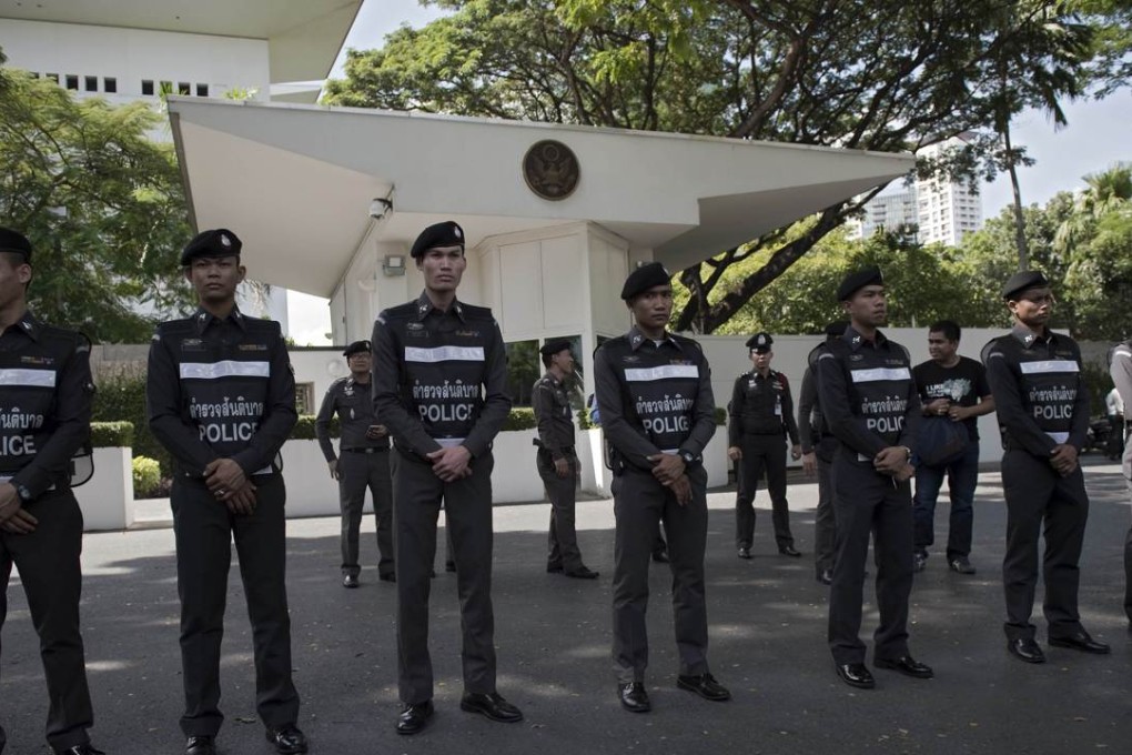 Arrest warrants have been issued for 17 people in connection with the attack, Thai police say. Photo: AFP