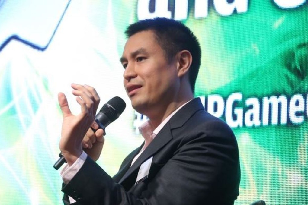 Eric Yee, LinkedIn’s head of talent solutions for Hong Kong, Macau and Taiwan, speaks at the SCMP’s fourth Game Changers event in Hong Kong on Thursday. Photo: K. Y. Cheng