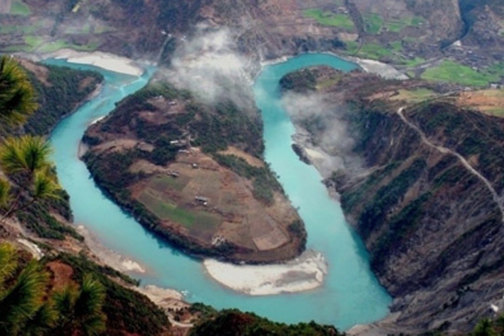 The Nu River runs from the Chinese province of Tibet down to the Andaman Sea in Southeast Asia. Photo: SCMP Pictures