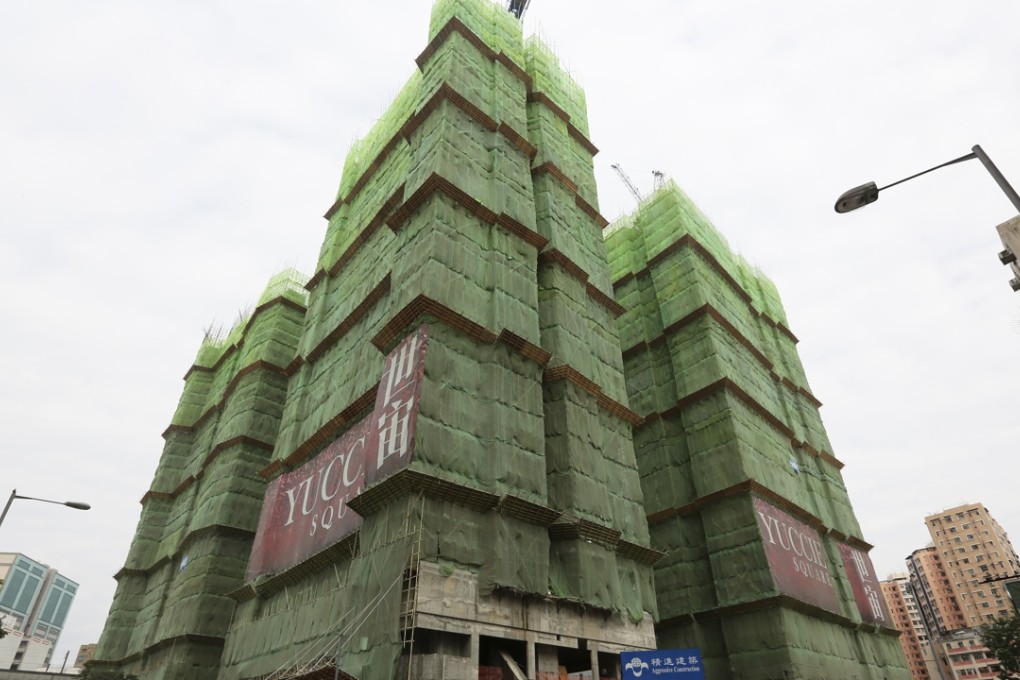 Cheung Kong Property’s Yuccie Square project in Yuen Long. Photo: Edward Wong
