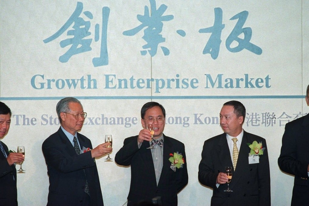 Hong Kong’s Growth Enterprise Market was launched in November 1999 with the mission of attracting listings by technology firms and start-ups. Photo: Edward Wong