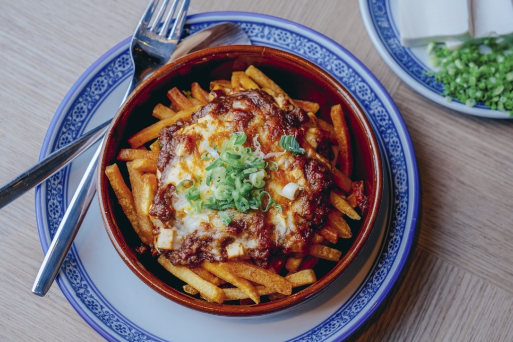 Mapo tofu fries at Bao Bei in Wyndham Street, Central.