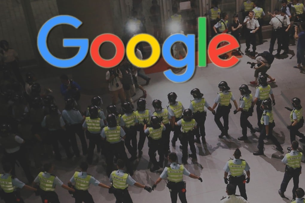 Google refused to remove a video showing Hong Kong police assaulting a detainee. Photo: SCMP Pictures