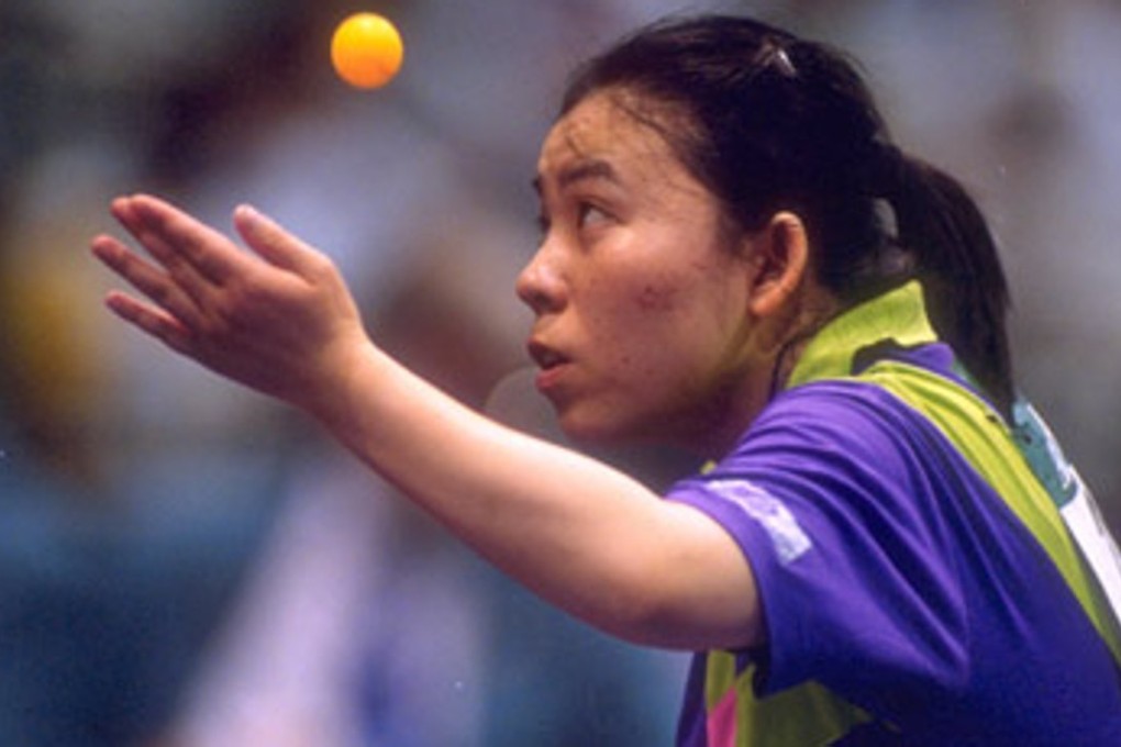 Table tennis champion Deng Yaping won four Olympic gold medals and has been hired as an adjunct professor at China University of Political Science and Law. Photo: SCMP Pictures