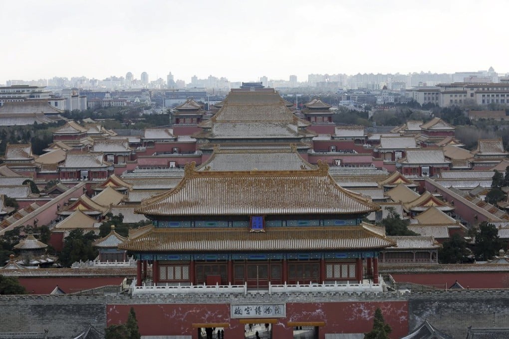 A view of the Forbidden City and environs in the centre of Beijing. The city government’s office will relocate from city centre to Tongzhou, 30km away, by 2017. Photo: Reuters