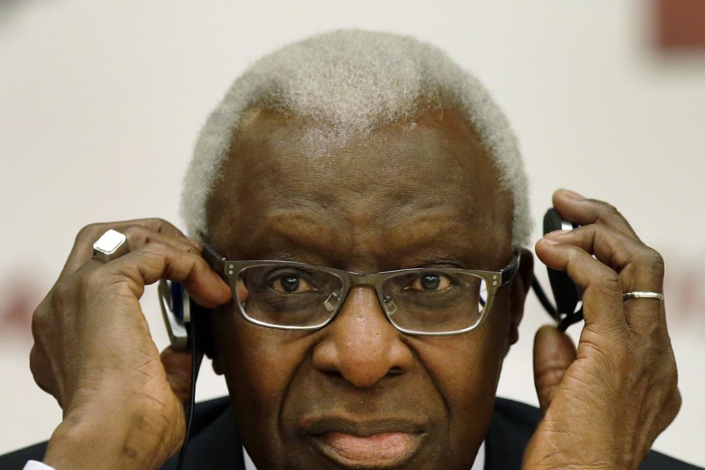 Lamine Diack was president of the IAAF at the time Eugene was granted hosting rights. Photo: AP