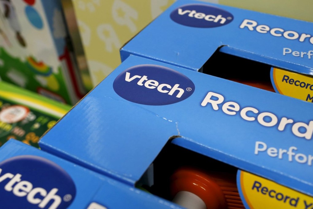 VTech's products are seen on display at a toy store in Hong Kong, VTech was hit after customer data was stolen in a cyber attack, sparking concern over the loss of information relating to children. Photo: Reuters