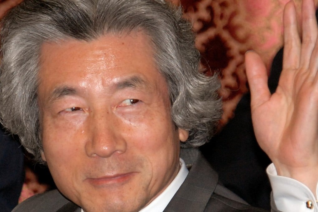 Former Japanese prime minister Junichiro Koizumi. Photo: AP
