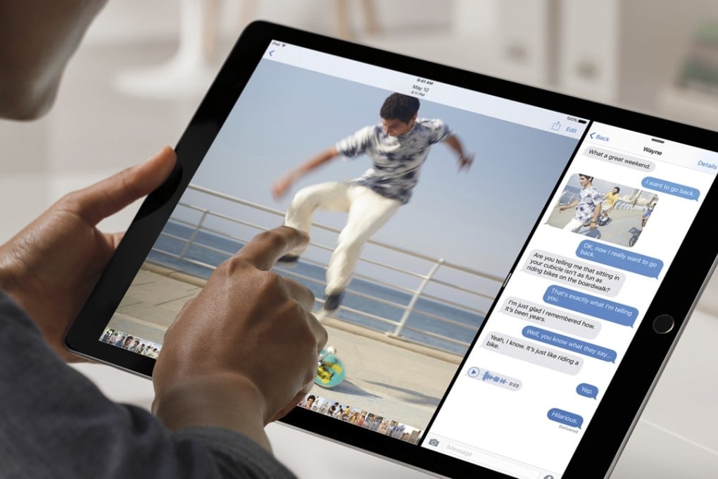 iPad Pro split screen