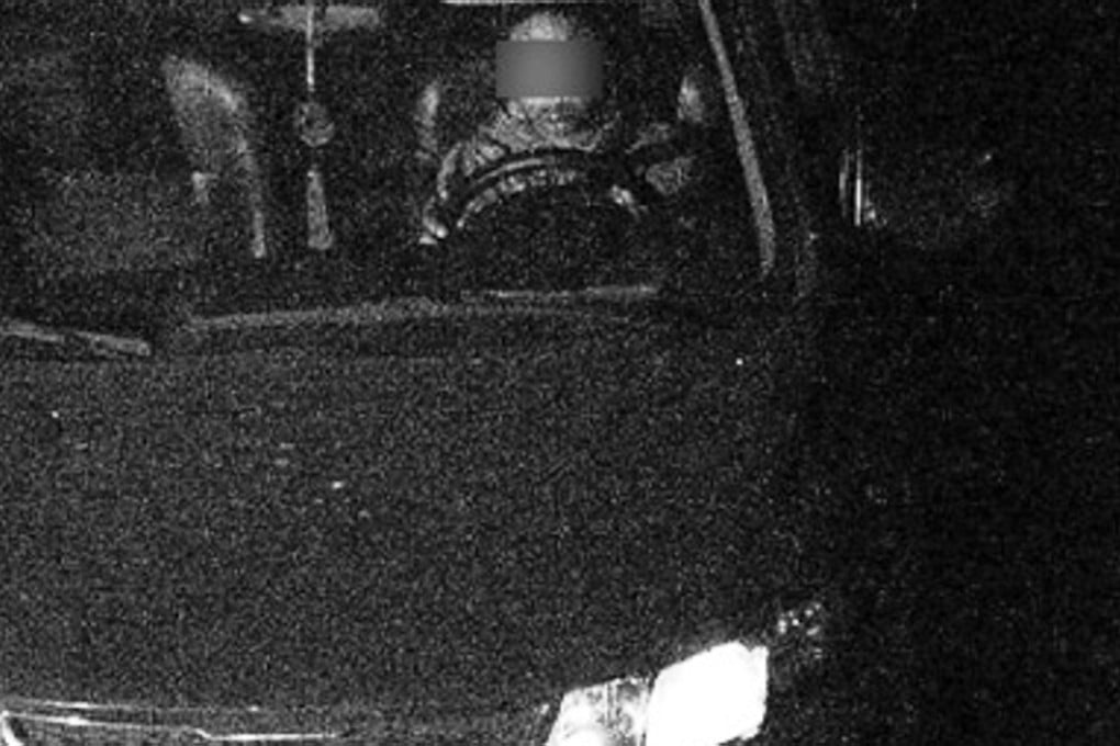 A traffic surveillance photo of the young driver. Photo: Qianjiang Evening News