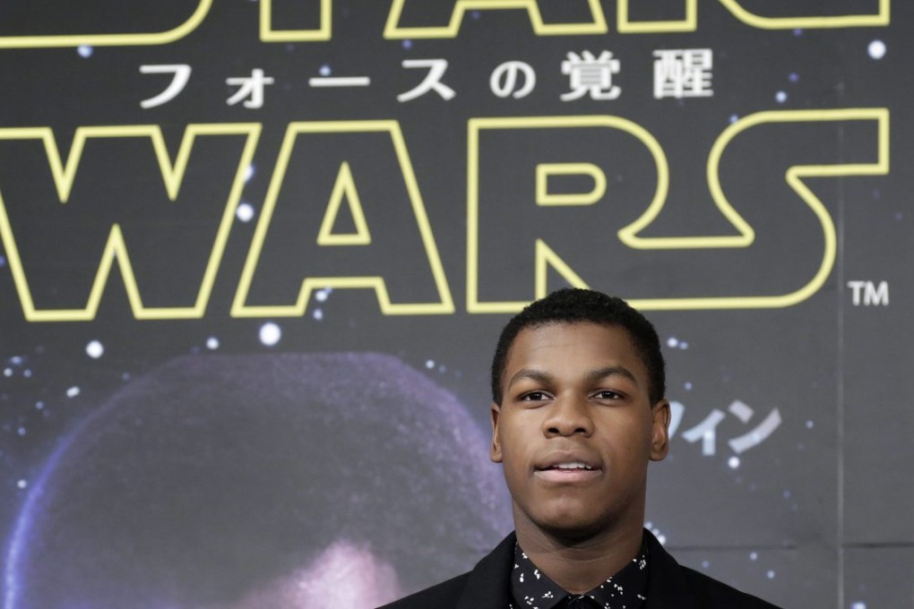 “We’re gonna get you in something,” director J.J. Abrams told British actor John Boyega (above). He didn’t know it would be Star Wars: The Force Awakens, which Abrams directs. Photo: EPA