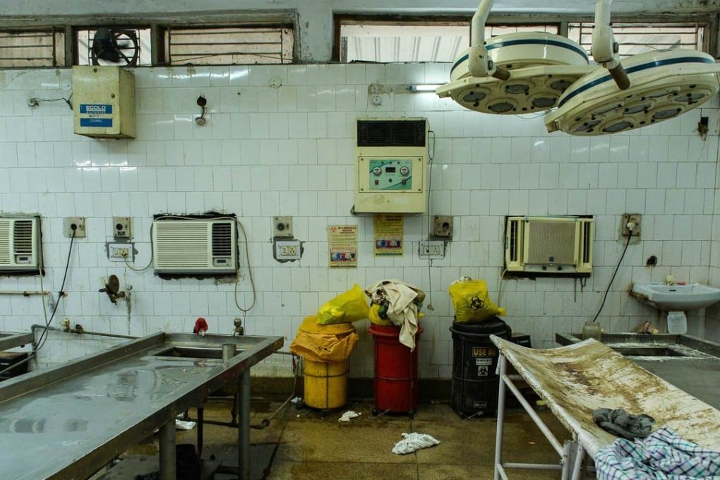 More than 2,500 autopsies are carried out every year at New Delhi's oldest and busiest morgue. Photo: AFP