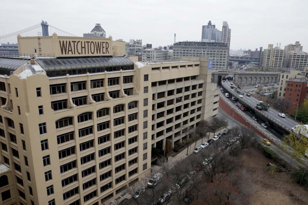 The current world headquarters of the Jehovah's Witnesses is seen in the Brooklyn borough of New York. This building is one of three large properties being sold by the Jehovah's Witnesses in a crowded area near the Brooklyn waterfront. Photo: Associated Press