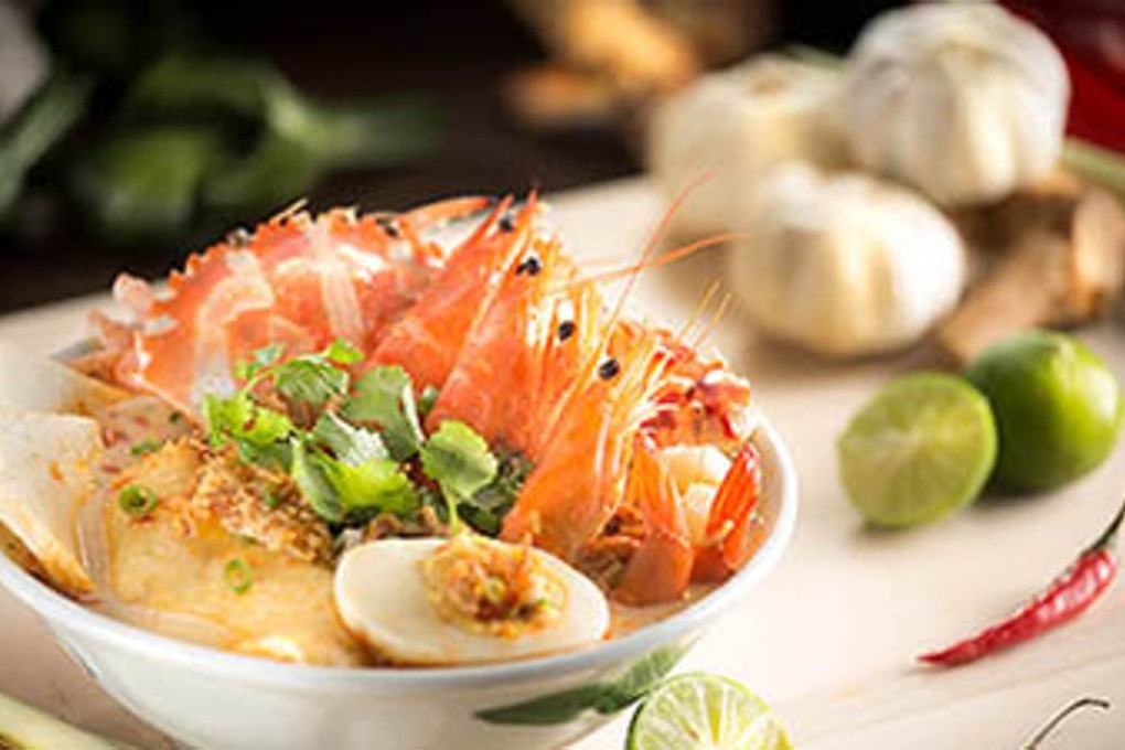 Cafe East's seafood laksa.