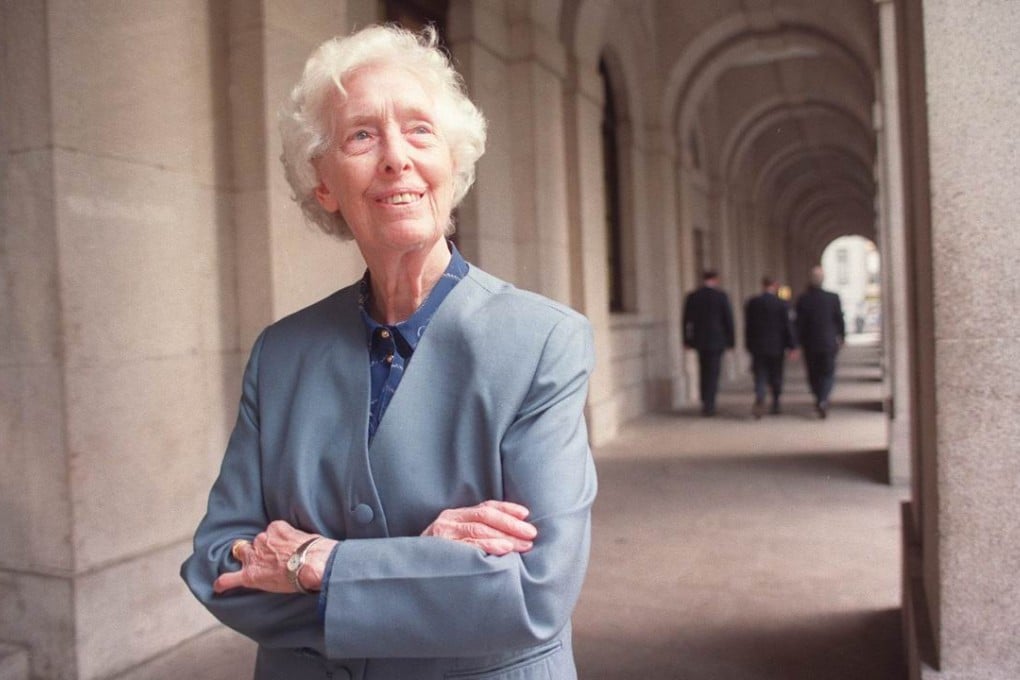 Elsie Tu voted against the electoral reform package put forward by then governor Chris Patten in 1994, as she believed it breached the Basic Law and would break up Sino-British cooperation. Photo: SCMP Pictures