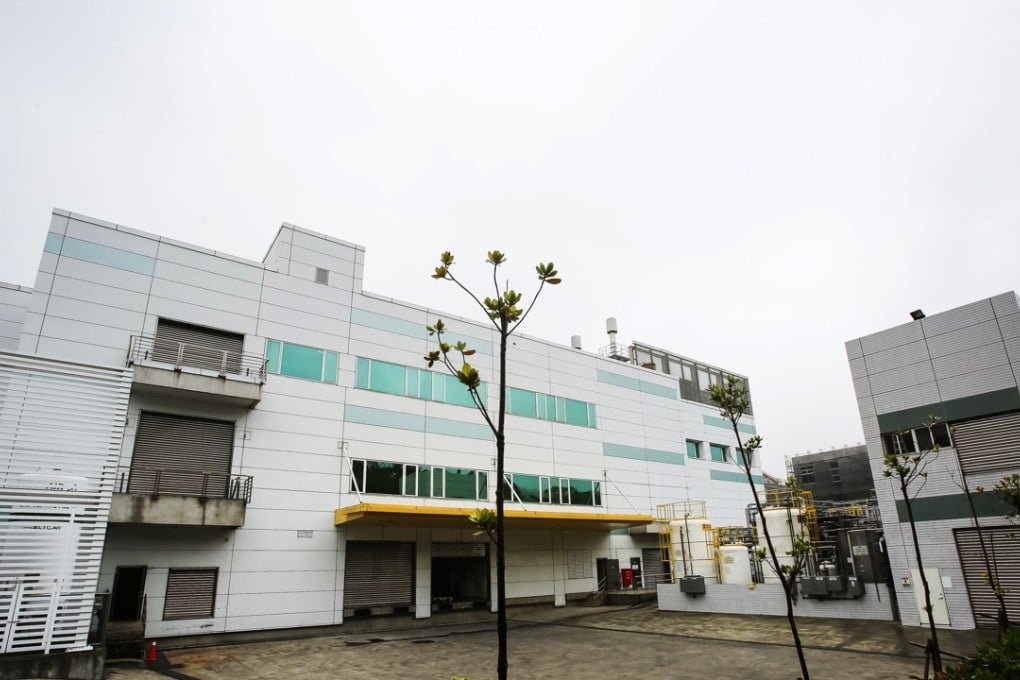 The Apple building stands in a science park in the Longtan district of Taoyuan, northern Taiwan. Photo: Bloomberg