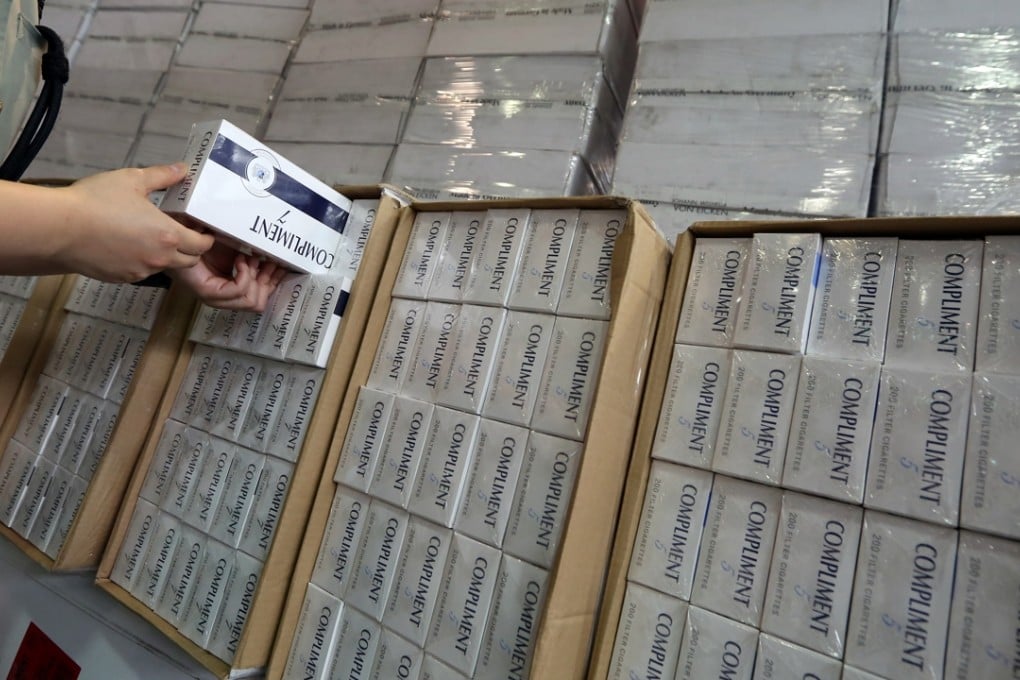 The confiscation followed a seizure (pictured) valued at HK$21 million in the city last month. Photo: Nora Tam