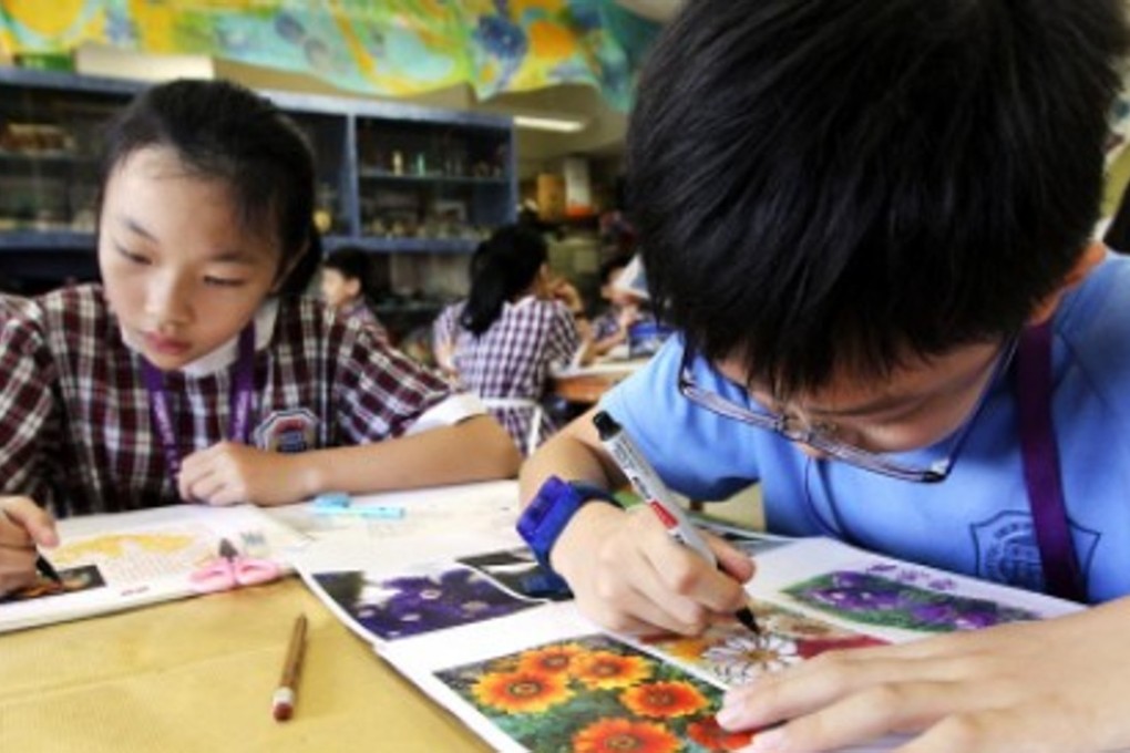 The TSA exams assess pupils’ abilities in Chinese, English and maths. Photo: Edmond So