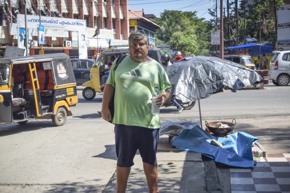 Mischa Moselle in Ernakulam, near Fort Cochin, India.