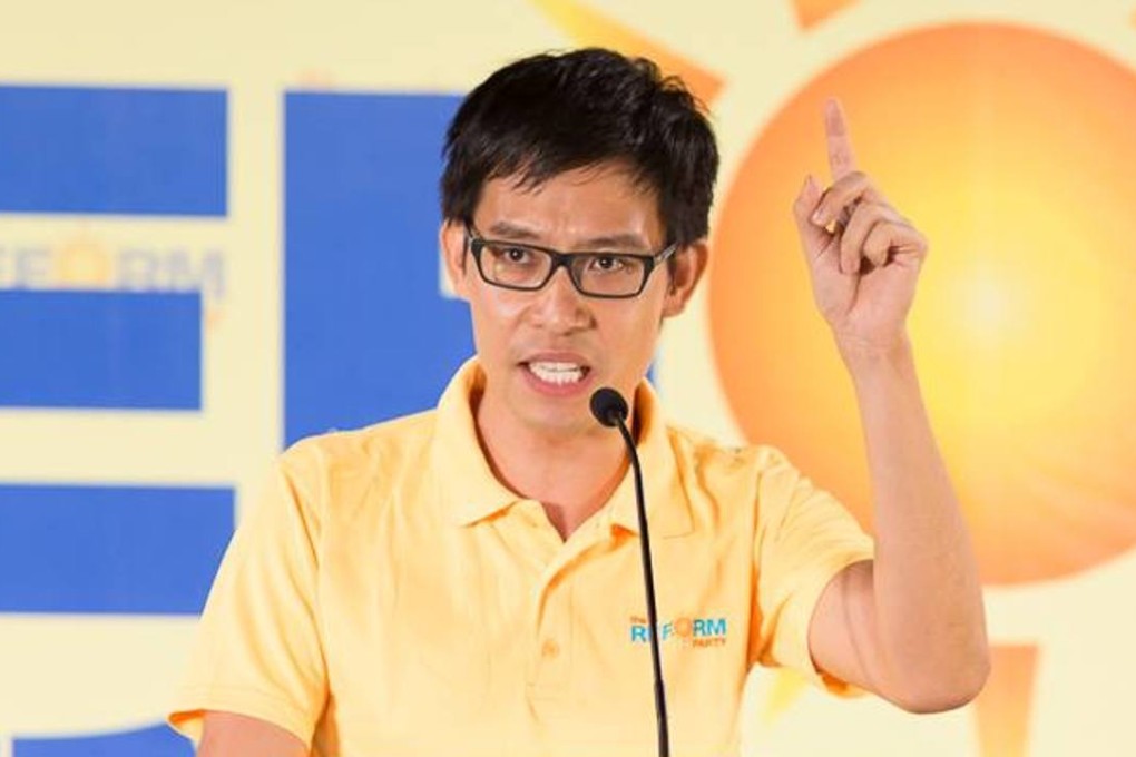 Roy Nerng ran in a six-member team to contest in Prime Minister Lee Hsien Loong’s district during the September 11 general elections. Photo: Facebook