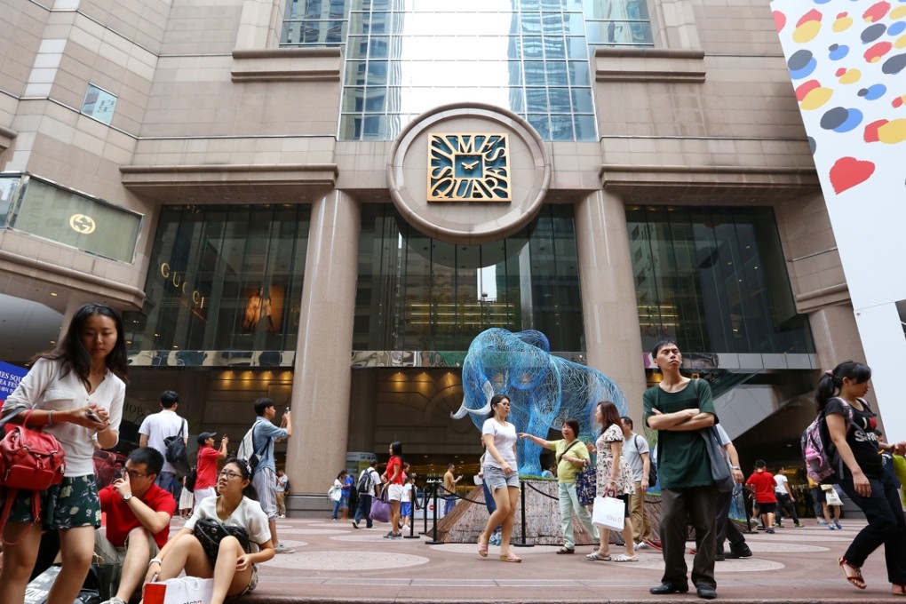 Seating needs to be provided outside places like Times Square. Photo: SCMP Pictures