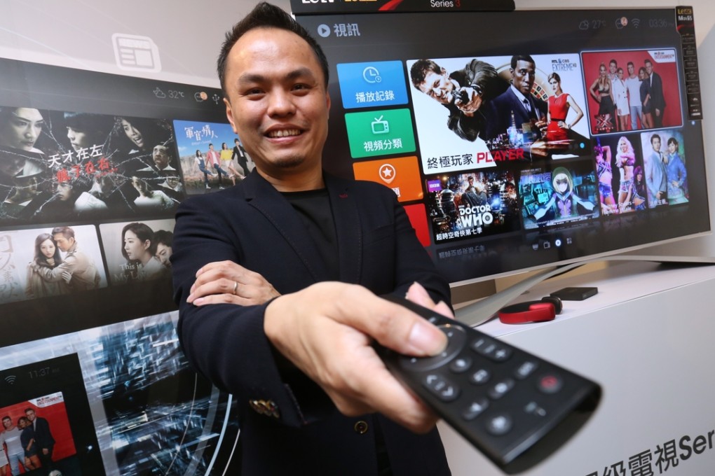 LeTV's chief executive for Asia-Pacific Mok Chui-tin spoke in October of the company’s plan to invest up to HK$6 million in the Hong Kong market over the next three years. Photo: May Tse