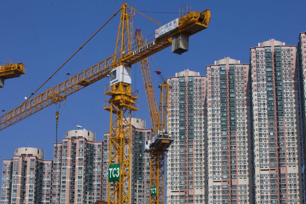 Property analysts are forecasting a drop in home prices in Hong Kong. Photo: EPA