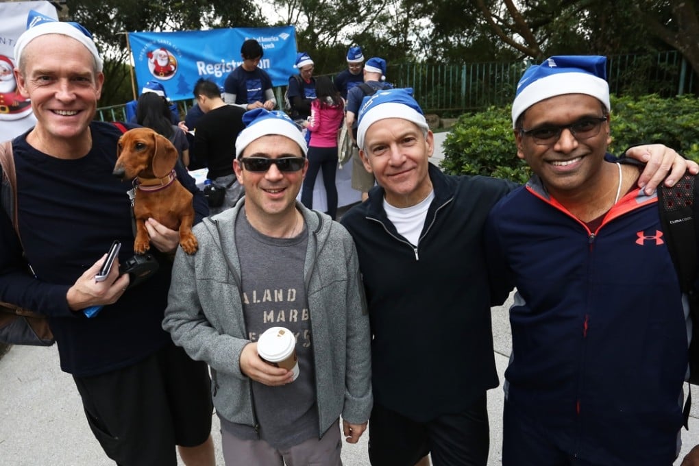 Bank of America Merrill Lynch staff (from left) Steven Victorin, Paul Scanlon, Richard Yacenda and Krishna Iyer. Photo: Jonathan Wong