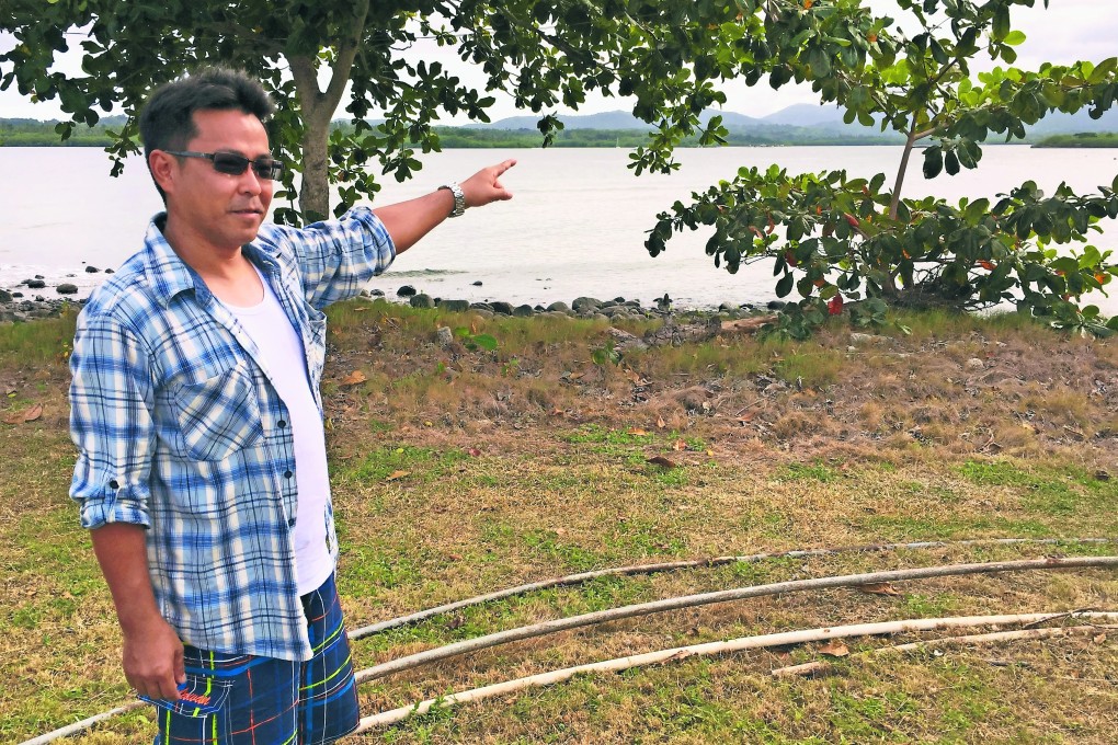 Fisherman Fok Ka-fai on the fact-finding trip to Palawan in the Philippines. Photo: SCMP Pictures