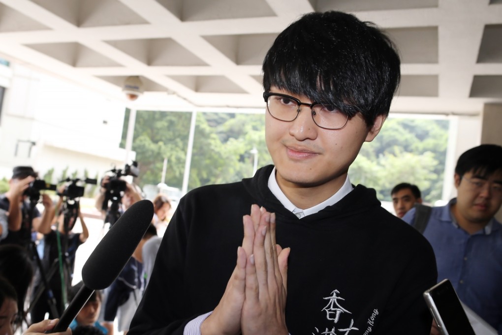 HKU student leader Billy Fung. Photo: Dickson Lee