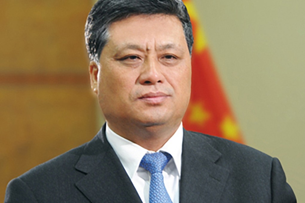 Ma Xingrui, Shenzhen’s party boss, visited a gymnasium in the city on Sunday, which is serving as an emergency shelter after the landslide, to talk to some of the more than 400 survivors staying there. File photo: SCMP Pictures